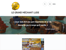 Tablet Screenshot of legrandmechantlude.org